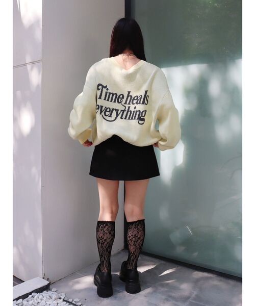 EVRIS（エヴリス）の「ラップミニスカート【セットアップ着用可能】（スカート・レディース・グレー/ブラック・MEDIUM/SMALL）」の19枚目の写真