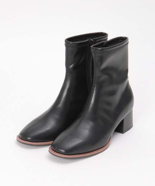 ikka（イッカ）の「ストレッチヒールブーツ（ブーツ・レディース・ブラック/ベージュ/その他1・M/L）」の16枚目の写真