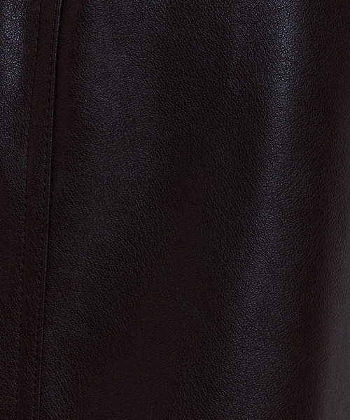 NOMINE(ノミネ)の「フェイクレザー カーブ パンツ(その他パンツ・レディース・ブラウン/ブラック・フリー/S/M)」の12枚目の写真