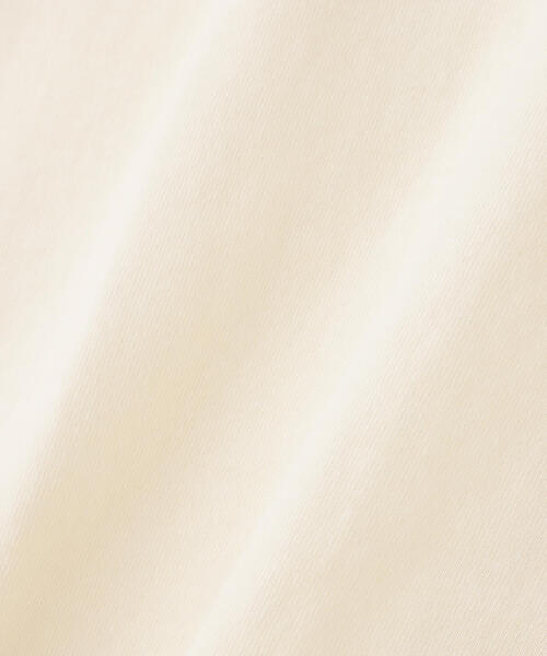 AVIREX(アヴィレックス)の「COLOR STITCH L/S T-SHIRT/カラーステッチロングスリーブTシャツ(Tシャツ/カットソー・レディース・ホワイト系2/チャコールグレー/バイオレット・F)」の6枚目の写真