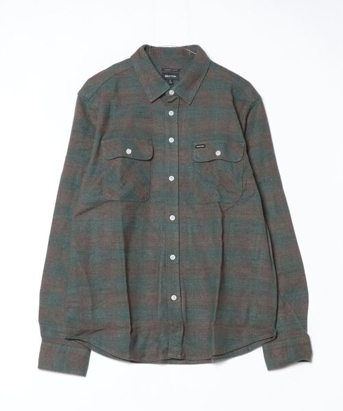 セール】【BRIXTON】 BOWERY L/S FLANNEL（シャツ/ブラウス
