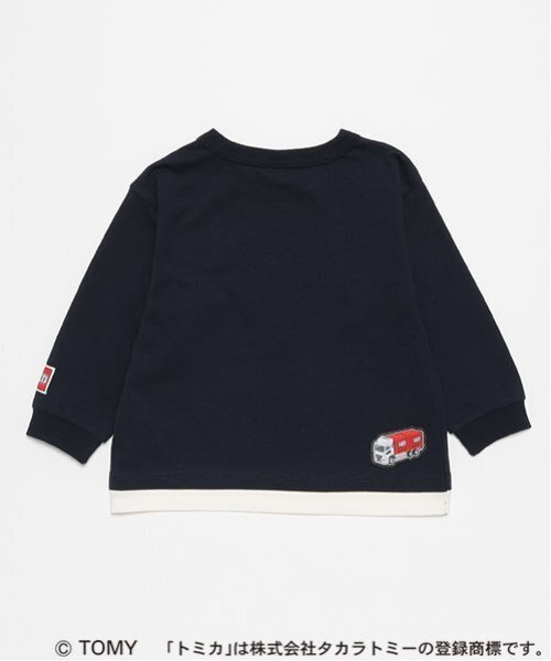 ディズニートミカTシャツセット セール】【TOMICA】トミカ集合長袖Tシャツ（Tシャツ/カットソー