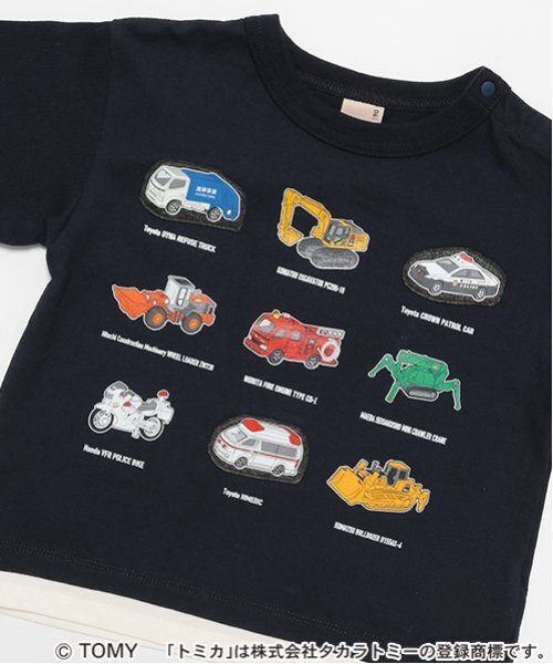 セール】【TOMICA】トミカ集合長袖Tシャツ（Tシャツ/カットソー