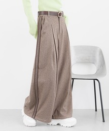 PAGEBOY | ヘリンボーンタックパンツ(スラックス)