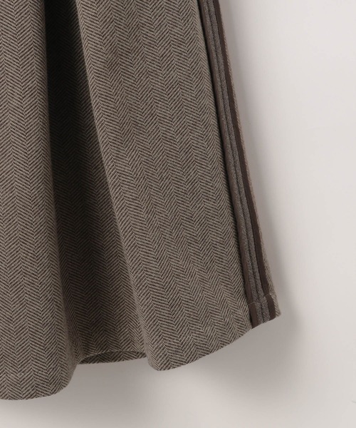 PAGEBOY（ページボーイ）の「ヘリンボーンタックパンツ（スラックス・レディース・ブラウン/ブラック/チャコールグレー・MEDIUM/SMALL）」の9枚目の写真