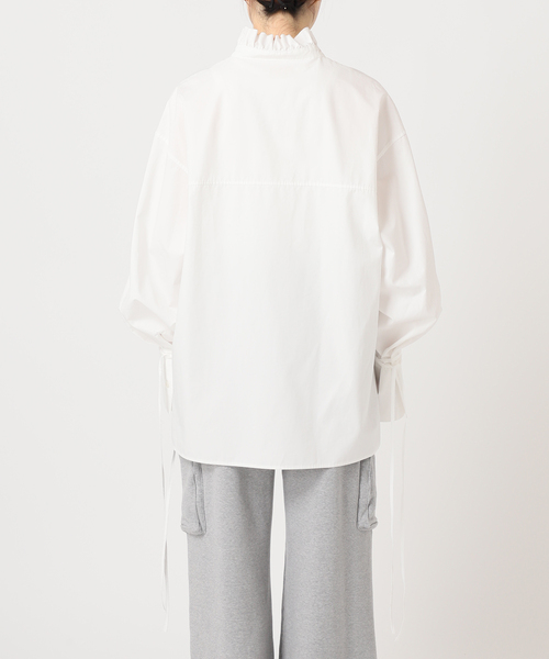 新品タグ付き　24年　CITYSHOP　コットンプルオーバーブラウス CITYSHOP（シティーショップ）の「COTTON PULLOVER ブラウス