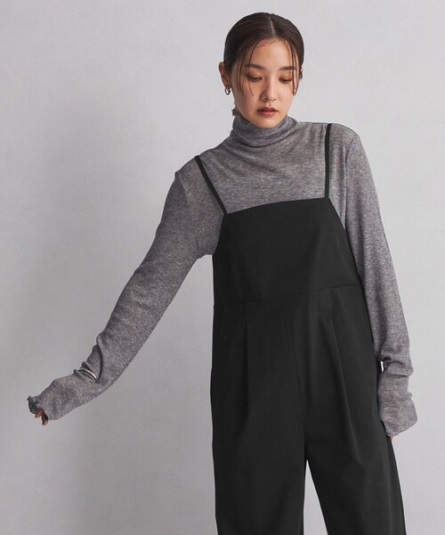 green label relaxing」 オールインワン FREE ダークグレー レディース