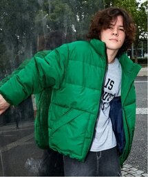 GLAZOS | 【大人向けサイズあり】ファイバーダウンジャケット(ブルゾン)