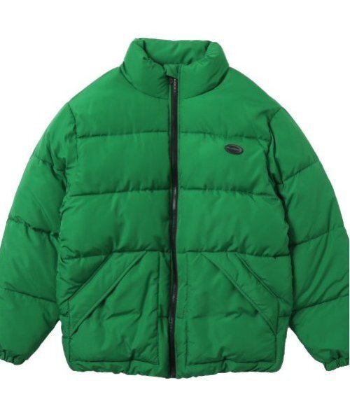 GLAZOS(グラソス)の「【大人向けサイズあり】ファイバーダウンジャケット(ブルゾン・キッズ・グリーン/ブルー/ブラック・S/M/L/LL)」の11枚目の写真