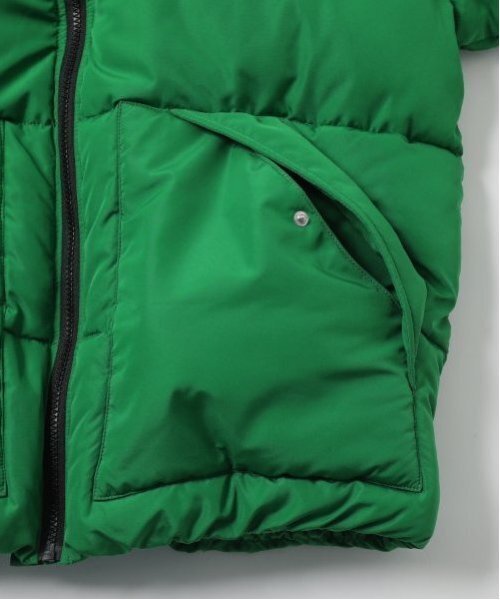 GLAZOS(グラソス)の「【大人向けサイズあり】ファイバーダウンジャケット(ブルゾン・キッズ・グリーン/ブルー/ブラック・S/M/L/LL)」の21枚目の写真