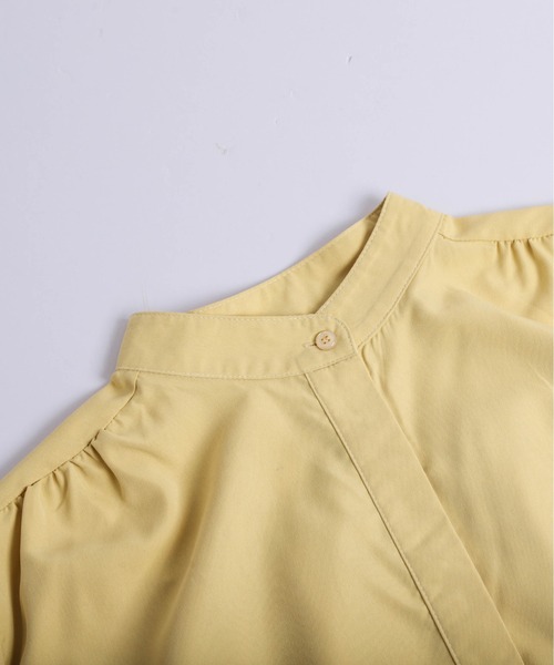 AMELY(エミリー)の「ティアードフリルペプラムブラウス(シャツ/ブラウス・レディース・イエロー/ホワイト/グレイッシュベージュ/ブラック・フリー)」の10枚目の写真