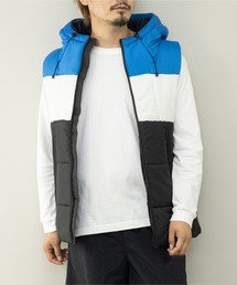 STYLEBLOCK（スタイルブロック）の「デュスポ中綿切替フーデッドベスト（ダウンベスト）」