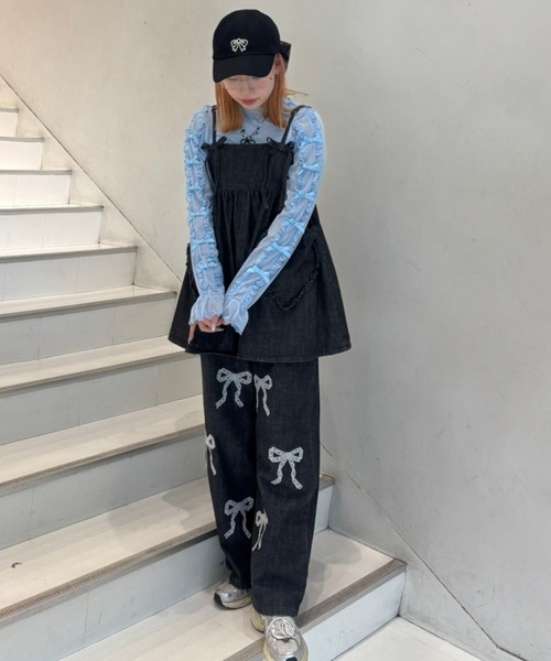 Candy Stripper（キャンディストリッパー）の「LACY RIBBON DENIM