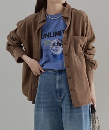 PUAL CE CIN | コールテンWポケットブラウス(シャツ/ブラウス)