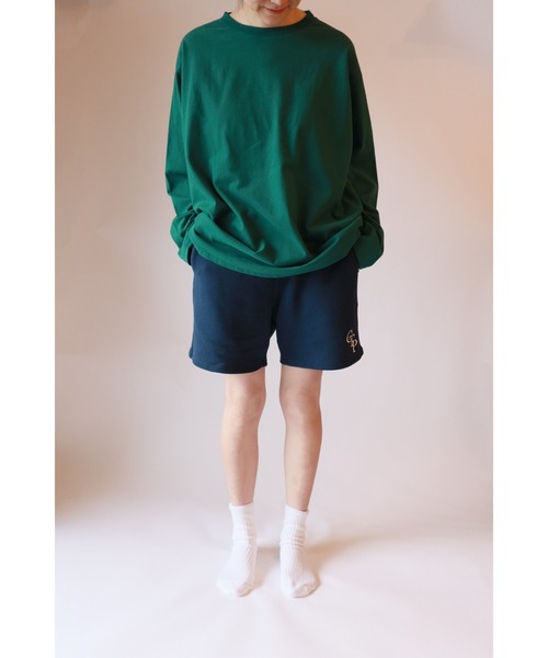 Catchup(ケチャップ)の「【Catchup】バックプリントロングTシャツ(大人サイズ)(Tシャツ/カットソー・レディース・オフホワイト/グリーン/ネイビー・S/M/L)」の8枚目の写真
