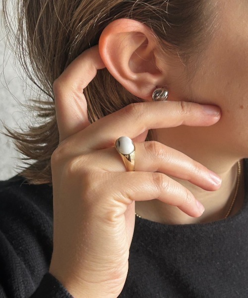 ciite'(シーテ)の「ナチュラリーアースカラー リング(リング・レディース・グリーン/ブルー/ブラウン系その他/ブラウン/ピンク/ホワイト系その他・FREE)」の2枚目の写真