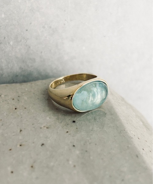 ciite'(シーテ)の「ナチュラリーアースカラー リング(リング・レディース・グリーン/ブルー/ブラウン系その他/ブラウン/ピンク/ホワイト系その他・FREE)」の7枚目の写真