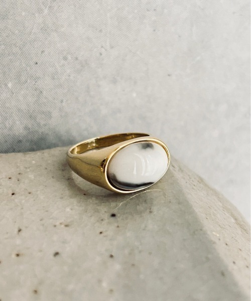 ciite'(シーテ)の「ナチュラリーアースカラー リング(リング・レディース・グリーン/ブルー/ブラウン系その他/ブラウン/ピンク/ホワイト系その他・FREE)」の8枚目の写真