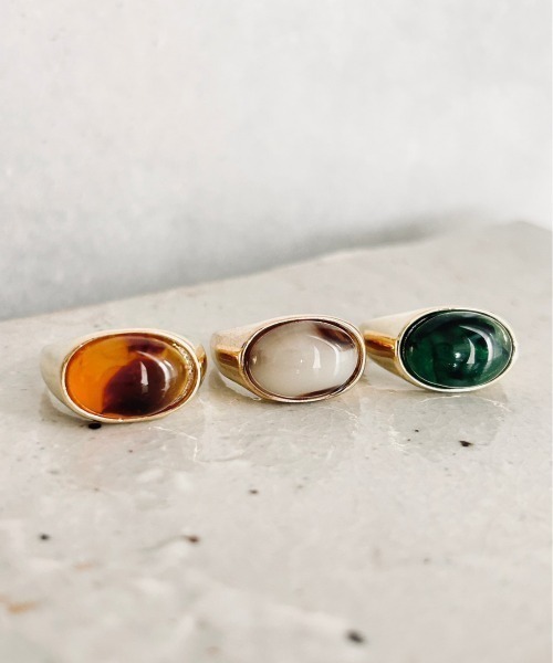ciite'(シーテ)の「ナチュラリーアースカラー リング(リング・レディース・グリーン/ブルー/ブラウン系その他/ブラウン/ピンク/ホワイト系その他・FREE)」の14枚目の写真