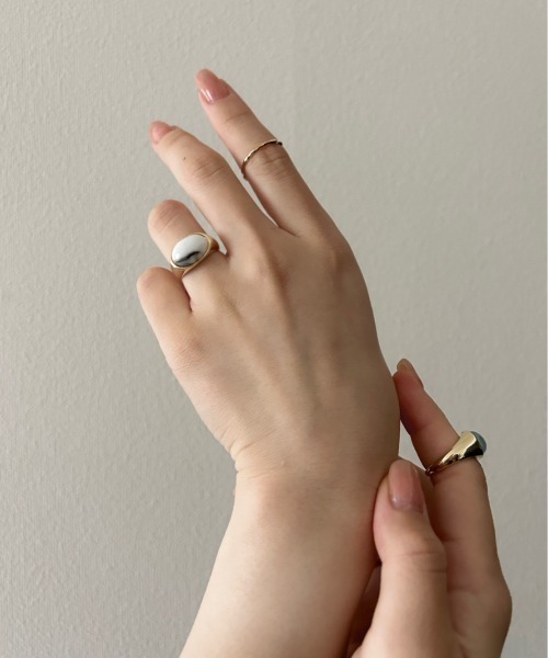 ciite'(シーテ)の「ナチュラリーアースカラー リング(リング・レディース・グリーン/ブルー/ブラウン系その他/ブラウン/ピンク/ホワイト系その他・FREE)」の20枚目の写真