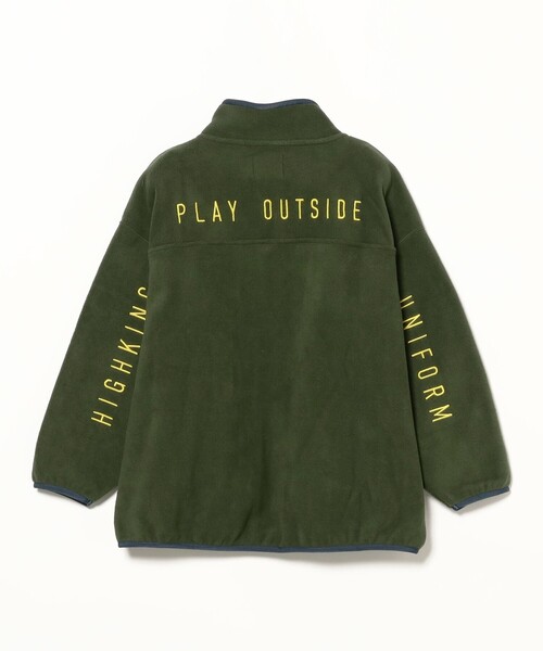 highking（ハイキング）の「highking / outside スウェット 2024（100～170cm）（スウェット・キッズ・グリーン系その他5/ネイビー・M(140-150)/S(120-130)/L(160-170)/XS(100-110)）」の5枚目の写真