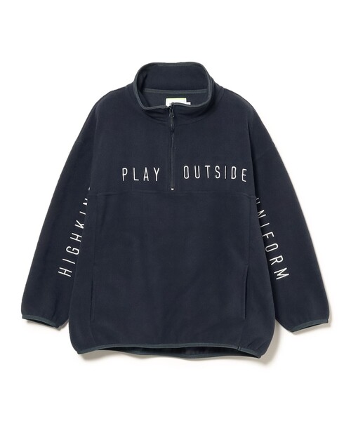 highking（ハイキング）の「highking / outside スウェット 2024（100～170cm）（スウェット・キッズ・グリーン系その他5/ネイビー・M(140-150)/S(120-130)/L(160-170)/XS(100-110)）」の7枚目の写真