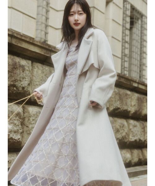 dazzlin（ダズリン）の「レースリボンオフショルドレス（ワンピース