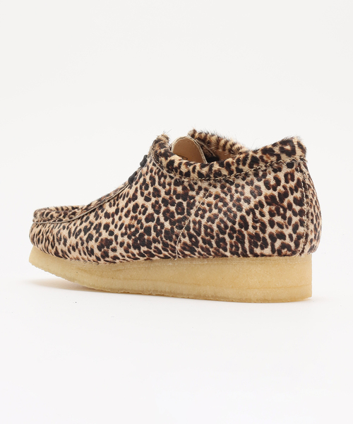 CLARKS Wallabee Leopard Print メンズ Clarks Mens Wallabee Leopard Print Shoes – Extra Butter