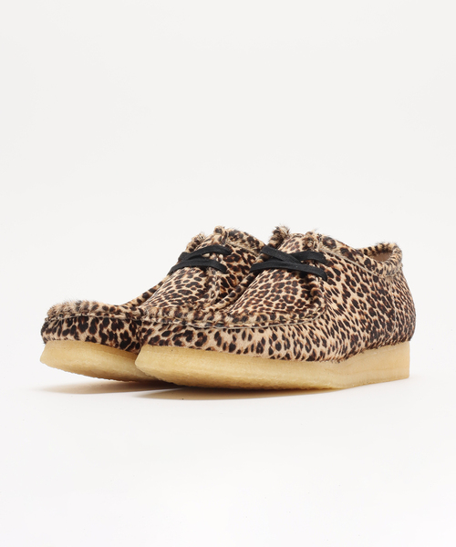 Clarks(クラークス) Wallabee ワラビー LEO レオパード UNITED ARROWS LTD. OUTLET｜【別注】<Clarks Originals
