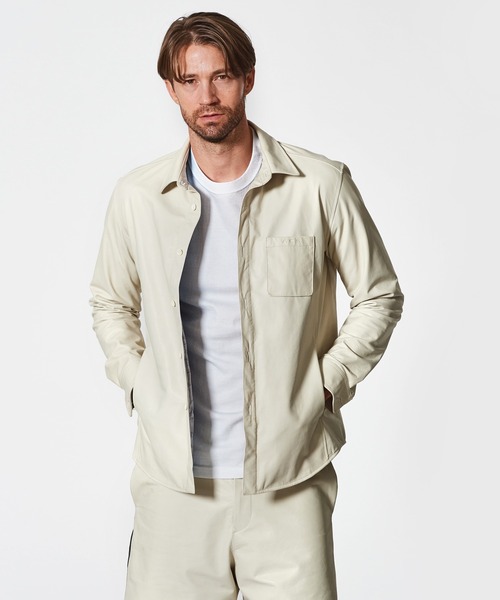 ACANTHUS（アカンサス）の「ACANTHUS: Leather Shirt Jacket