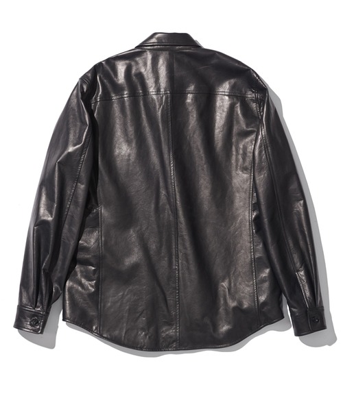 ACANTHUS（アカンサス）の「ACANTHUS: Leather Shirt Jacket