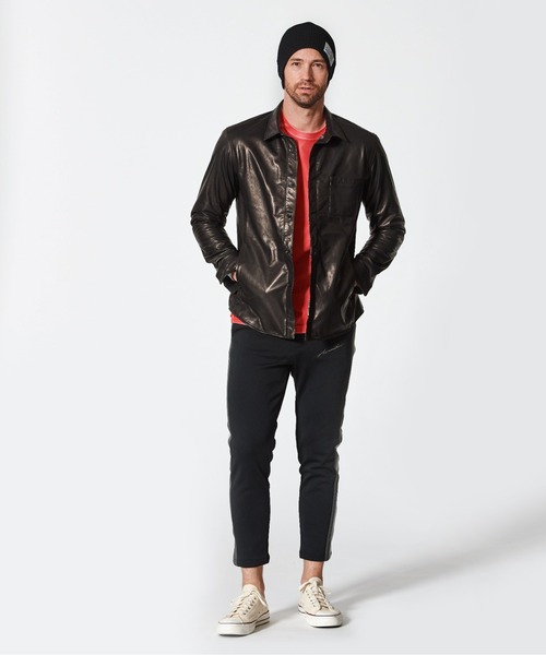 ACANTHUS（アカンサス）の「ACANTHUS: Leather Shirt Jacket