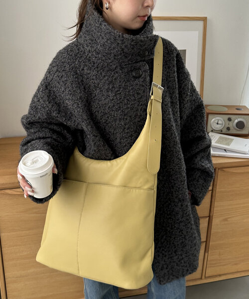 ベルトハンドルビッグホーボーバッグ（トートバッグ）｜DISCOAT