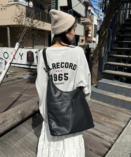 ベルトハンドルビッグホーボーバッグ（トートバッグ）｜DISCOAT