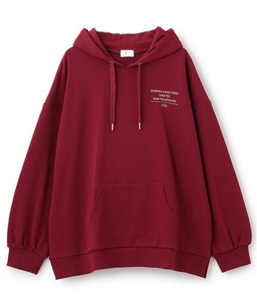 LOVETOXIC（ラブトキシック）の「【LTXC】バックサガラパーカ（パーカー・キッズ・ブラック/エンジ/アイボリー/トップグレー・S/M/L）」の20枚目の写真
