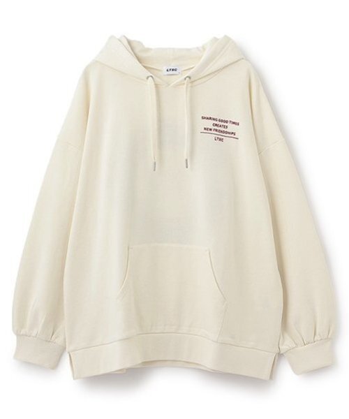 LOVETOXIC（ラブトキシック）の「【LTXC】バックサガラパーカ（パーカー・キッズ・ブラック/エンジ/アイボリー/トップグレー・S/M/L）」の22枚目の写真