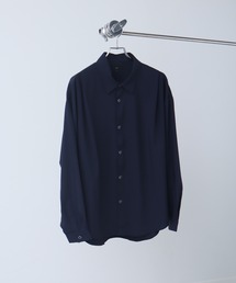 シルキースムース ヴィンテージボタン ショルダータックシャツ