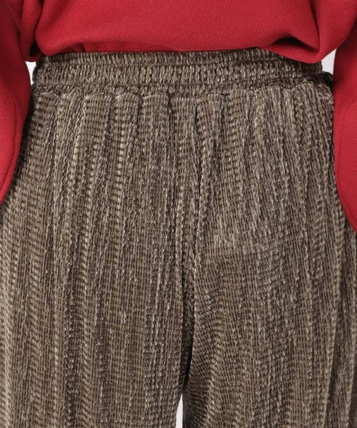 studio CLIP（スタディオクリップ）の「ポコポコベロアイージーパンツ[プチ・プラスサイズあり]（その他パンツ・レディース・モカ/スモーク・FREE）」の16枚目の写真