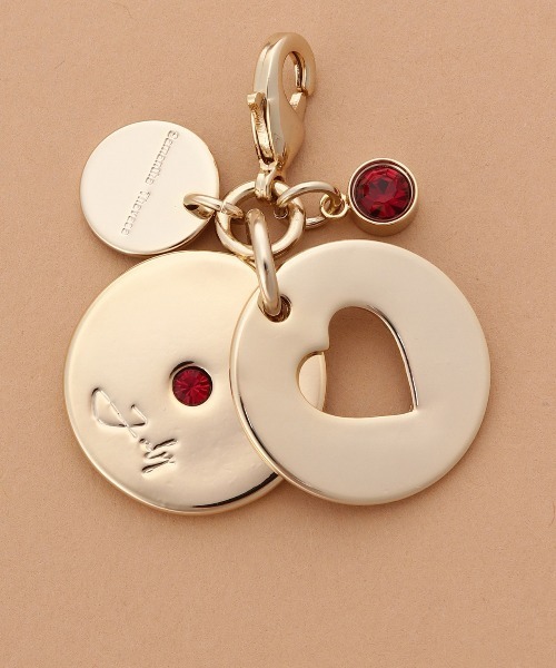 Samantha Thavasa（サマンサタバサ）の「バースデーストーンカラービジューファスナーチャーム（7月）（チャーム・レディース・ゴールド・FREE）」の3枚目の写真