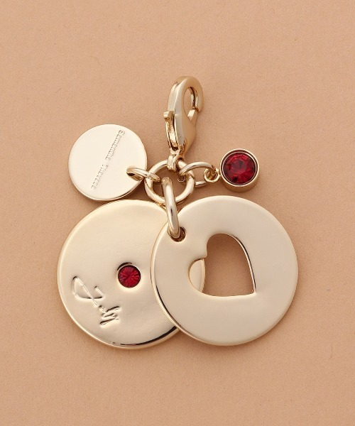 Samantha Thavasa（サマンサタバサ）の「バースデーストーンカラービジューファスナーチャーム（7月）（チャーム・レディース・ゴールド・FREE）」の4枚目の写真