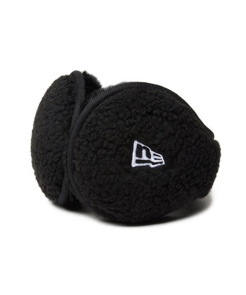 NEW ERA（ニューエラ）の「NEW ERA/ニューエラ イヤーマフ ボアフリース 防寒 14311566/14311567/14682553（イヤーマフ・メンズ・ブラック/ベージュ/オフホワイト・FREE）」の3枚目の写真