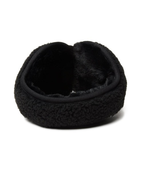 NEW ERA（ニューエラ）の「NEW ERA/ニューエラ イヤーマフ ボアフリース 防寒 14311566/14311567/14682553（イヤーマフ・メンズ・ブラック/ベージュ/オフホワイト・FREE）」の5枚目の写真