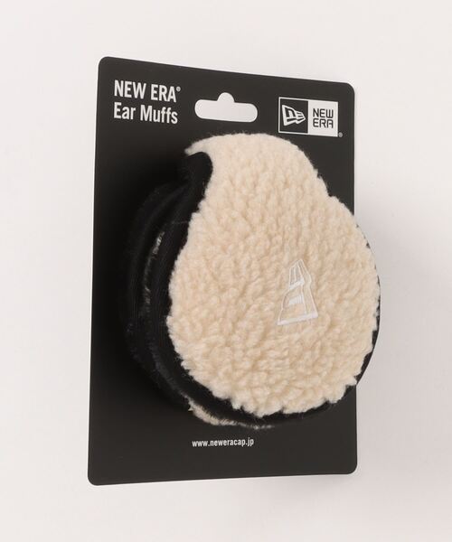 NEW ERA（ニューエラ）の「NEW ERA/ニューエラ イヤーマフ ボアフリース 防寒 14311566/14311567/14682553（イヤーマフ・メンズ・ブラック/ベージュ/オフホワイト・FREE）」の9枚目の写真