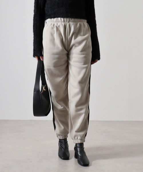 FUNALIVE(ファンアライブ)の「Fleece-lined sweatpants / 裏起毛 スウェットパンツ unisex(スウェットパンツ・メンズ・オートミール/ヘザーチャコール/グレイッシュベージュ/ブラック・M/L/XL)」の12枚目の写真