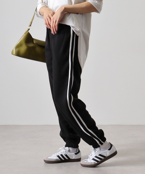 FUNALIVE(ファンアライブ)の「Fleece-lined sweatpants / 裏起毛 スウェットパンツ unisex(スウェットパンツ・メンズ・オートミール/ヘザーチャコール/グレイッシュベージュ/ブラック・M/L/XL)」の15枚目の写真