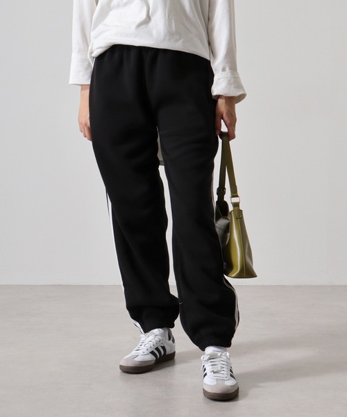 FUNALIVE(ファンアライブ)の「Fleece-lined sweatpants / 裏起毛 スウェットパンツ unisex(スウェットパンツ・メンズ・オートミール/ヘザーチャコール/グレイッシュベージュ/ブラック・M/L/XL)」の16枚目の写真
