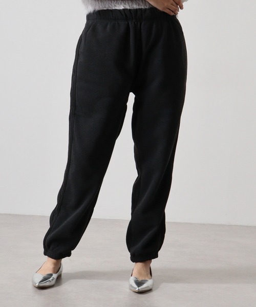 FUNALIVE(ファンアライブ)の「Fleece-lined sweatpants / 裏起毛 スウェットパンツ unisex(スウェットパンツ・メンズ・オートミール/ヘザーチャコール/グレイッシュベージュ/ブラック・M/L/XL)」の5枚目の写真