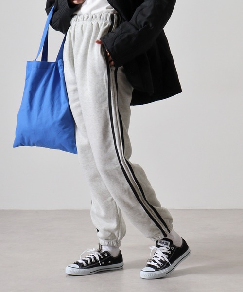 FUNALIVE(ファンアライブ)の「Fleece-lined sweatpants / 裏起毛 スウェットパンツ unisex(スウェットパンツ・メンズ・オートミール/ヘザーチャコール/グレイッシュベージュ/ブラック・M/L/XL)」の8枚目の写真