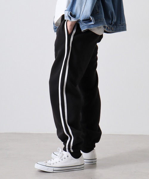 FUNALIVE(ファンアライブ)の「Fleece-lined sweatpants / 裏起毛 スウェットパンツ unisex(スウェットパンツ・メンズ・オートミール/ヘザーチャコール/グレイッシュベージュ/ブラック・M/L/XL)」の19枚目の写真