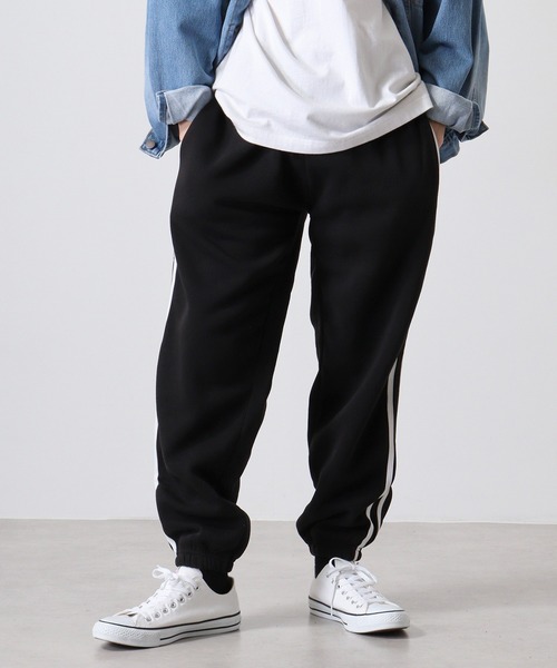 FUNALIVE(ファンアライブ)の「Fleece-lined sweatpants / 裏起毛 スウェットパンツ unisex(スウェットパンツ・メンズ・オートミール/ヘザーチャコール/グレイッシュベージュ/ブラック・M/L/XL)」の18枚目の写真